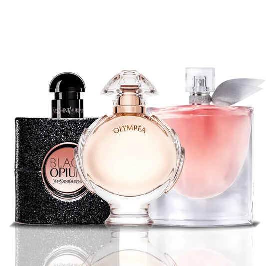Set de 3 Perfumes | La Vie Est Belle + Olympea + Black Opium